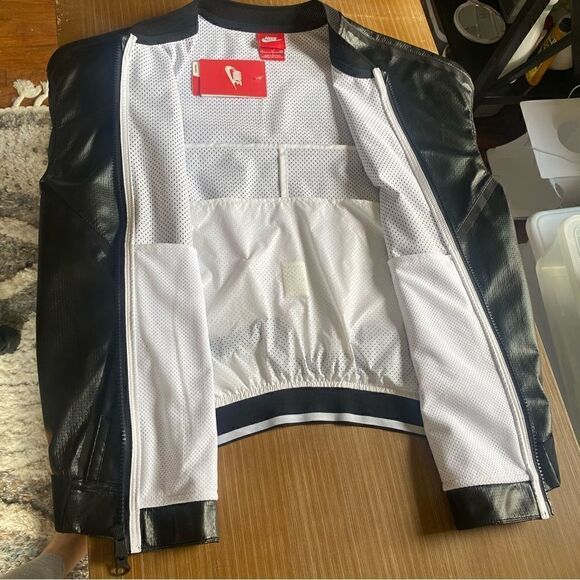 Nike 744004 Nikecourt tennis jacket full zip  black NWT - Picture 9 of 13